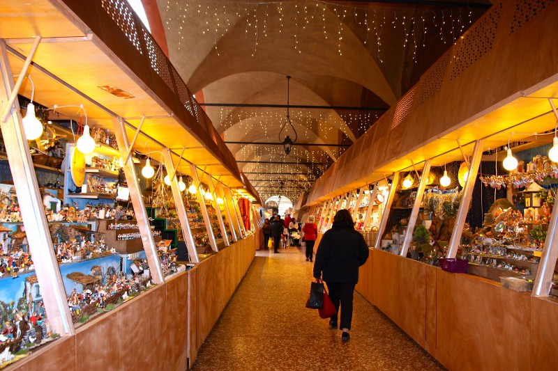 Christmas market in Bologna
