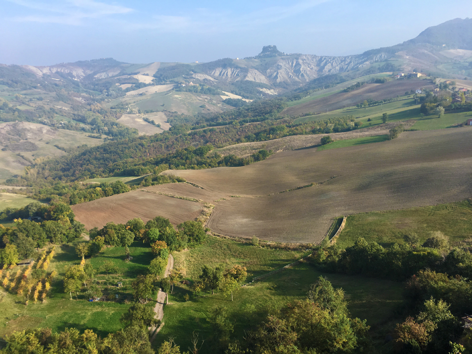 The Emilia-Romagna countryside.
