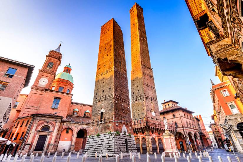 The Two Towers in Bologna